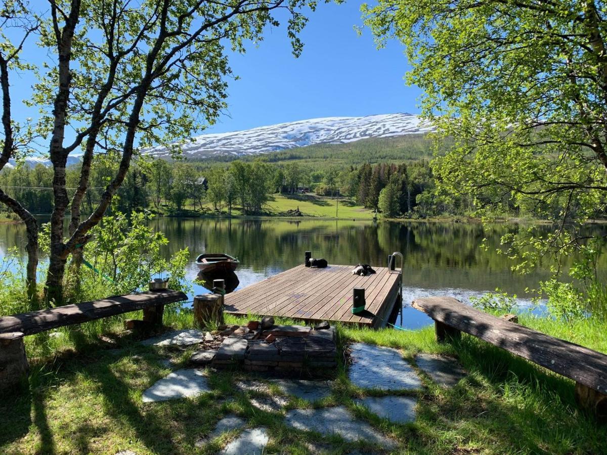 100 Years Old Norwegian Log House In Tromso Villa Exterior photo